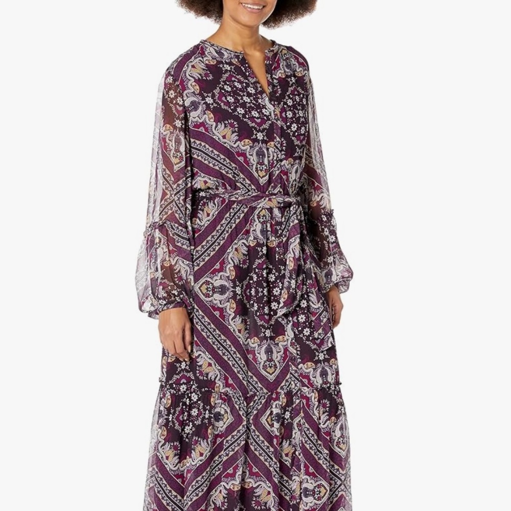 Ramy Brook Women's Tabitha Long Sleeve Maxi Dress
